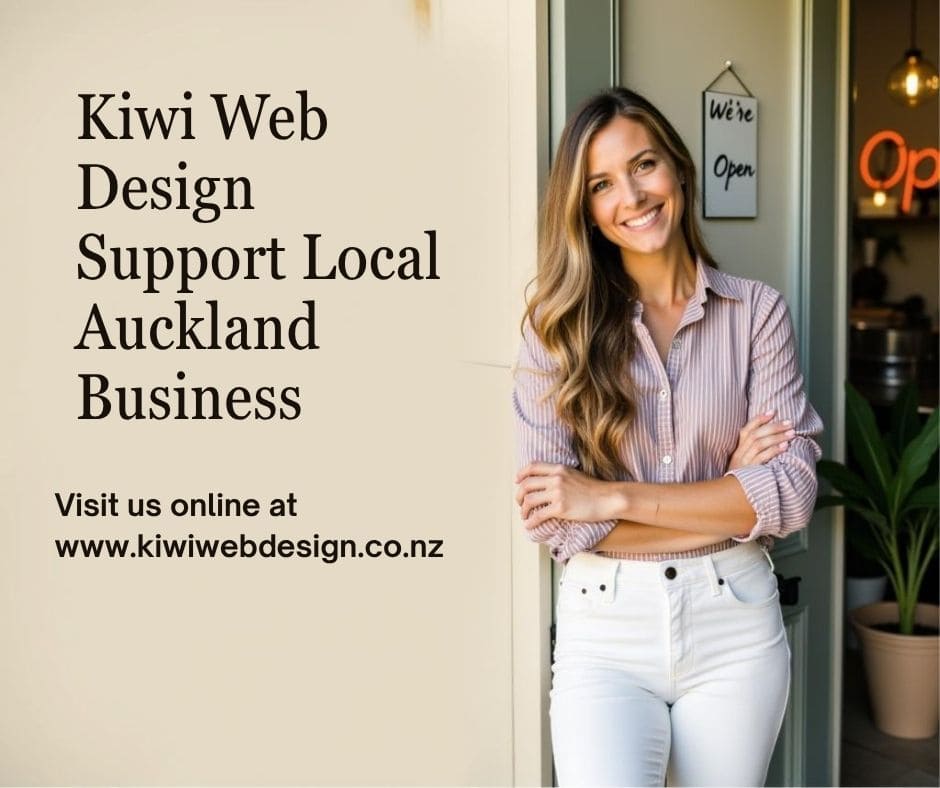 Kiwi Web Design portfolio project